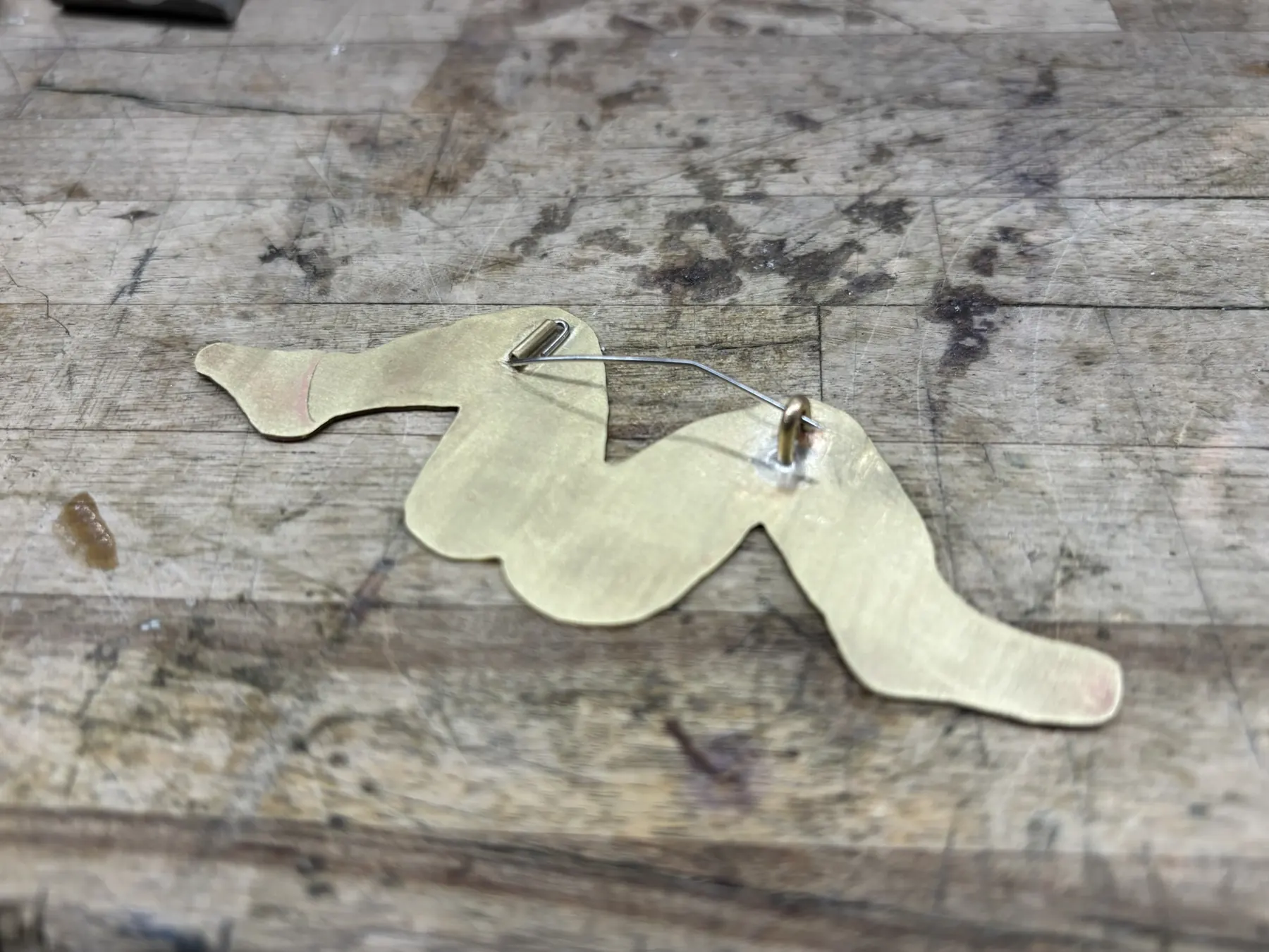 Back Of Pearl Brooch