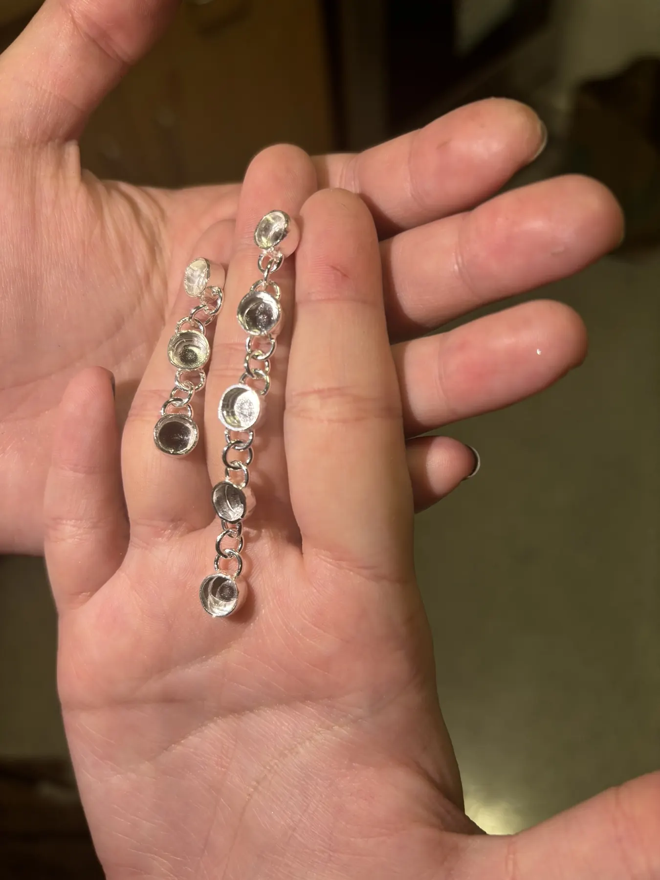 Making Red Earring